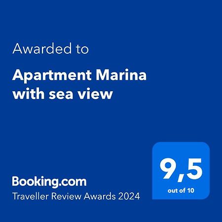 Apartment Marina With Sea View Pula Exterior photo