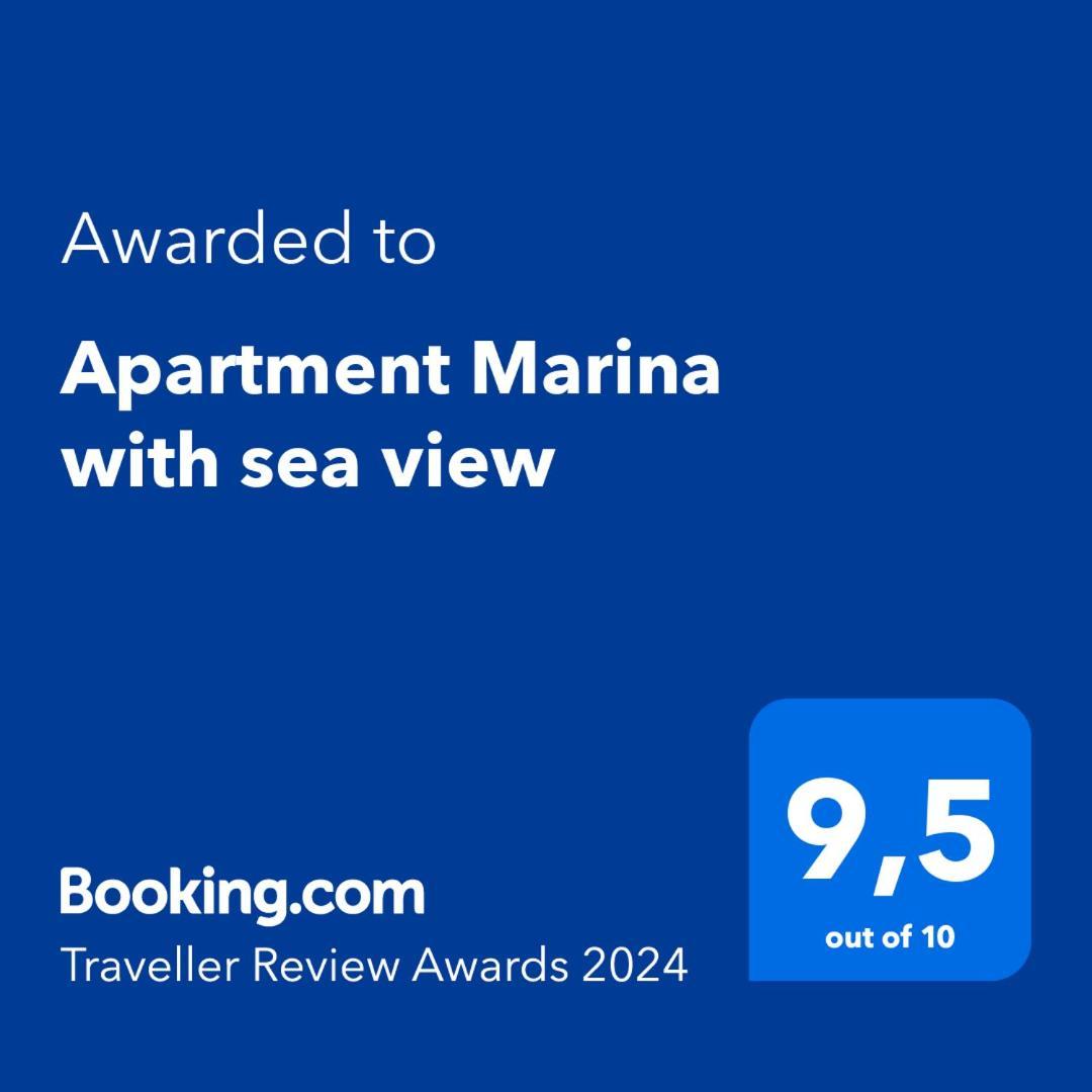 Apartment Marina With Sea View Pula Exterior photo